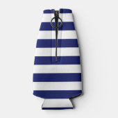 Rafraîchisseur Pour Bouteille Nom de la bande préppie horizontale blanche de la (Dos)