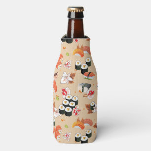 Rafraîchisseur Pour Bouteille Nourriture japonaise : Motif 3 de sushi