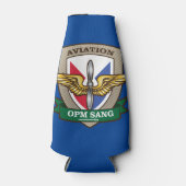 Rafraîchisseur Pour Bouteille OPM SANG Aviation Division Tea (Devant)