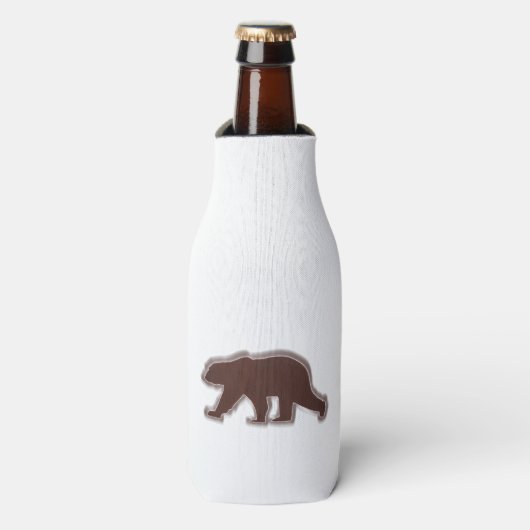 Rafraîchisseur Pour Bouteille Ours Brown (Bottle Devant)
