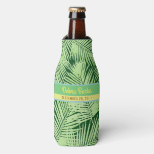 Rafraîchisseur Pour Bouteille palmettes tropicales de partie faites sur commande