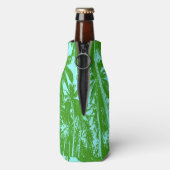 Rafraîchisseur Pour Bouteille Palmiers tropicaux au design pointu (Bouteille Dos)