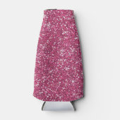 Rafraîchisseur Pour Bouteille Parties scintillant rose chaud imprimée (Devant)