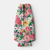 Rafraîchisseur Pour Bouteille Pattern tropical hibiscus (Dos)