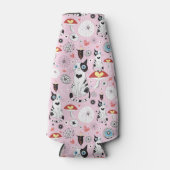 Rafraîchisseur Pour Bouteille patternes of cats and flowerwer (Devant)