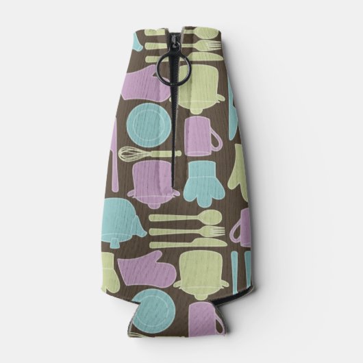 Rafraîchisseur Pour Bouteille Patterns d'Utensil 2 (Dos)