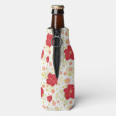Rafraîchisseur Pour Bouteille Patters de Drawn Hibiscus (Bouteille Dos)
