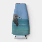 Rafraîchisseur Pour Bouteille Pélican luisant (Devant)