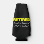 Rafraîchisseur Pour Bouteille Pension de Hellow à la retraite (Sombre) (Devant)