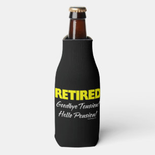 Rafraîchisseur Pour Bouteille Pension retirée de Hellow (foncée)