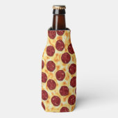 Rafraîchisseur Pour Bouteille Pepperoni Pizza Motif (Bottle Devant)