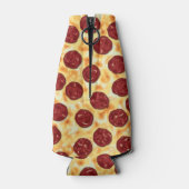 Rafraîchisseur Pour Bouteille Pepperoni Pizza Motif (Dos)