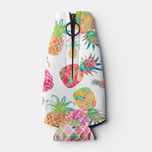 Rafraîchisseur Pour Bouteille PixDezines Aloha Pineapples Motif/do-it-yourself a (Dos)