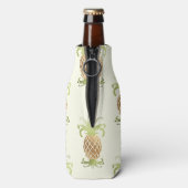 Rafraîchisseur Pour Bouteille PixDezines Faux Gold Foil Motif (Bouteille Dos)