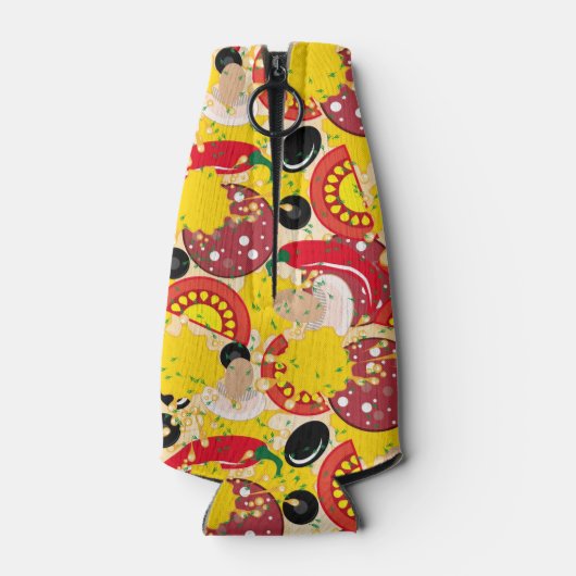 Rafraîchisseur Pour Bouteille Pizza (Dos)