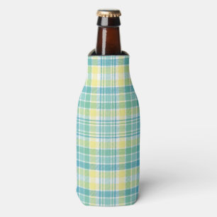 Rafraîchisseur Pour Bouteille Plaid en pastel