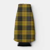 Rafraîchisseur Pour Bouteille Plaque noire jaune tartan MacLeod (Devant)