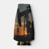 Rafraîchisseur Pour Bouteille Pompe d'huile Jack au coucher du soleil (Devant)