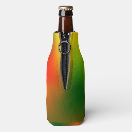 Rafraîchisseur Pour Bouteille Rasta Splash de couleur (Bouteille Dos)