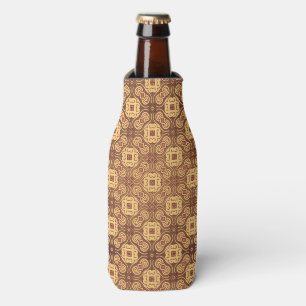 Rafraîchisseur Pour Bouteille Rétro arrière - plan coloré de motif