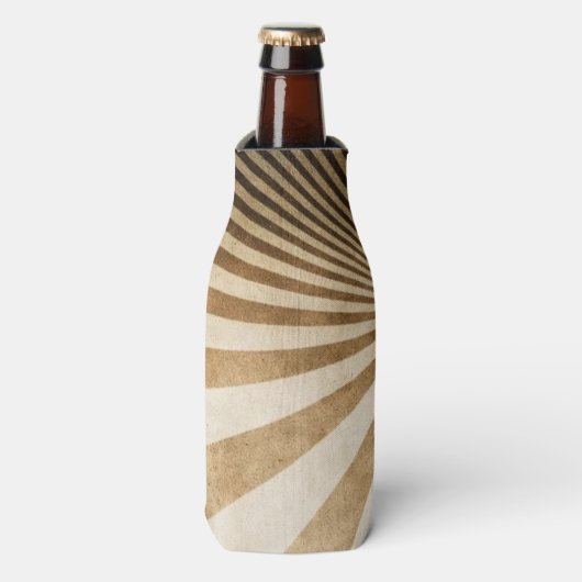 Rafraîchisseur Pour Bouteille Rétro stripe pattern (Bottle Devant)