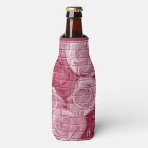 Rafraîchisseur Pour Bouteille Roses en brique-14-Mauve-Boire Glacière-Koozie