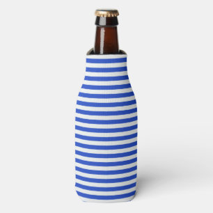 Rafraîchisseur Pour Bouteille Royal Blue Combination Stripes par Shirley Taylor