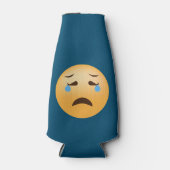 Rafraîchisseur Pour Bouteille Sad Emoji (Devant)