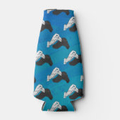 Rafraîchisseur Pour Bouteille Shadow Camel on Blue (Devant)