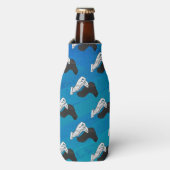 Rafraîchisseur Pour Bouteille Shadow Camel on Blue (Bottle Devant)