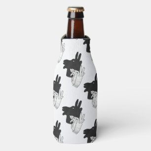 Rafraîchisseur Pour Bouteille Silhouette à la main Billy Goat Grey