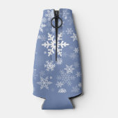 Rafraîchisseur Pour Bouteille Snowflakes Personnaliser graphique Arrière - plan  (Dos)