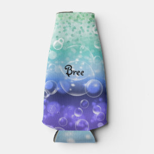 Rafraîchisseur Pour Bouteille Sous la mer Tropical Ocean Sparkle Bubbles