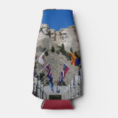 Rafraîchisseur Pour Bouteille Souvenir personnalisé Mt Rushmore (Devant)