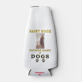 RAFRAÎCHISSEUR POUR BOUTEILLE ST ROCH PATRON SAINT DES CHIENS (Devant)