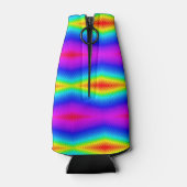 Rafraîchisseur Pour Bouteille Teinture à cravate arc-en-ciel (Dos)