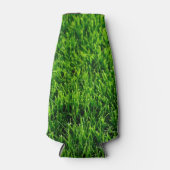 Rafraîchisseur Pour Bouteille Texture d'herbe verte d'un terrain de football (Devant)