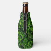 Rafraîchisseur Pour Bouteille Texture d'herbe verte d'un terrain de football (Bouteille Dos)