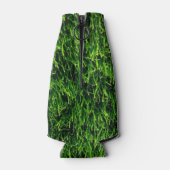 Rafraîchisseur Pour Bouteille Texture d'herbe verte d'un terrain de football (Dos)