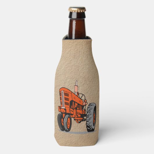 RAFRAÎCHISSEUR POUR BOUTEILLE TRACTEUR ROUGE (Bottle Devant)