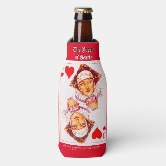 Rafraîchisseur Pour Bouteille "Tudor Queen of Hearts" (Bottle Devant)