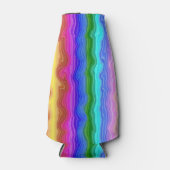 Rafraîchisseur Pour Bouteille Vagues de couleur (Devant)