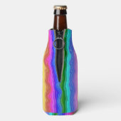 Rafraîchisseur Pour Bouteille Vagues de couleur (Bouteille Dos)