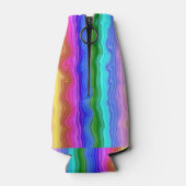 Rafraîchisseur Pour Bouteille Vagues de couleur (Dos)