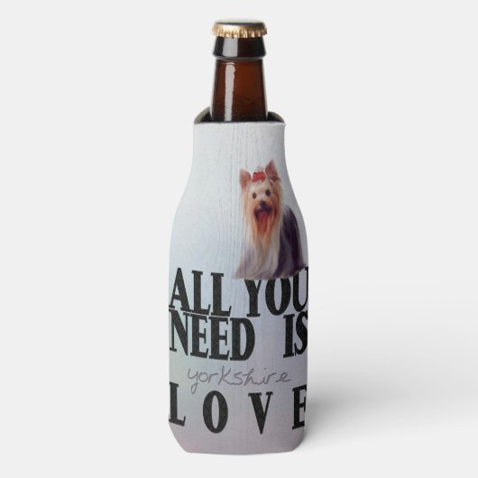 Rafraîchisseur Pour Bouteille Yorkshire Terrier (Bottle Devant)