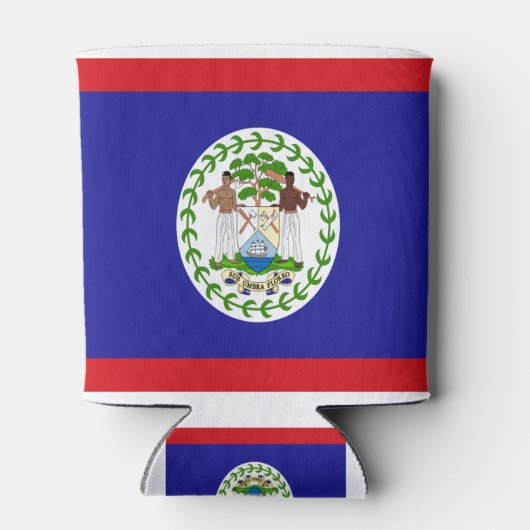 RAFRAÎCHISSEUR  POUR CANETTE ベリーズの国旗 (Dos)