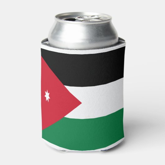 RAFRAÎCHISSEUR  POUR CANETTE ヨルダンの国旗 (Can devant)