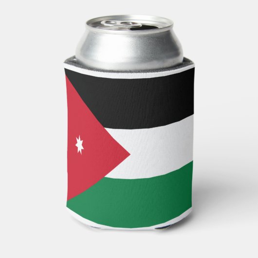 RAFRAÎCHISSEUR  POUR CANETTE ヨルダンの国旗 (Can Dos)