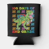 Rafraîchisseur Pour Canette 100 Jours De 2E Année T Rex Dinosaur School (Devant)