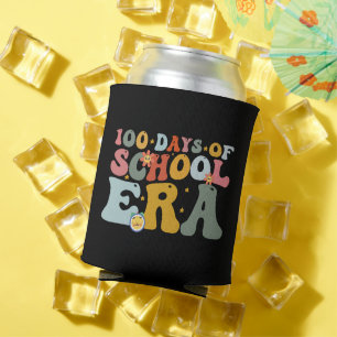 Rafraîchisseur Pour Canette 100 jours d'école ère groovy enseignant enfants